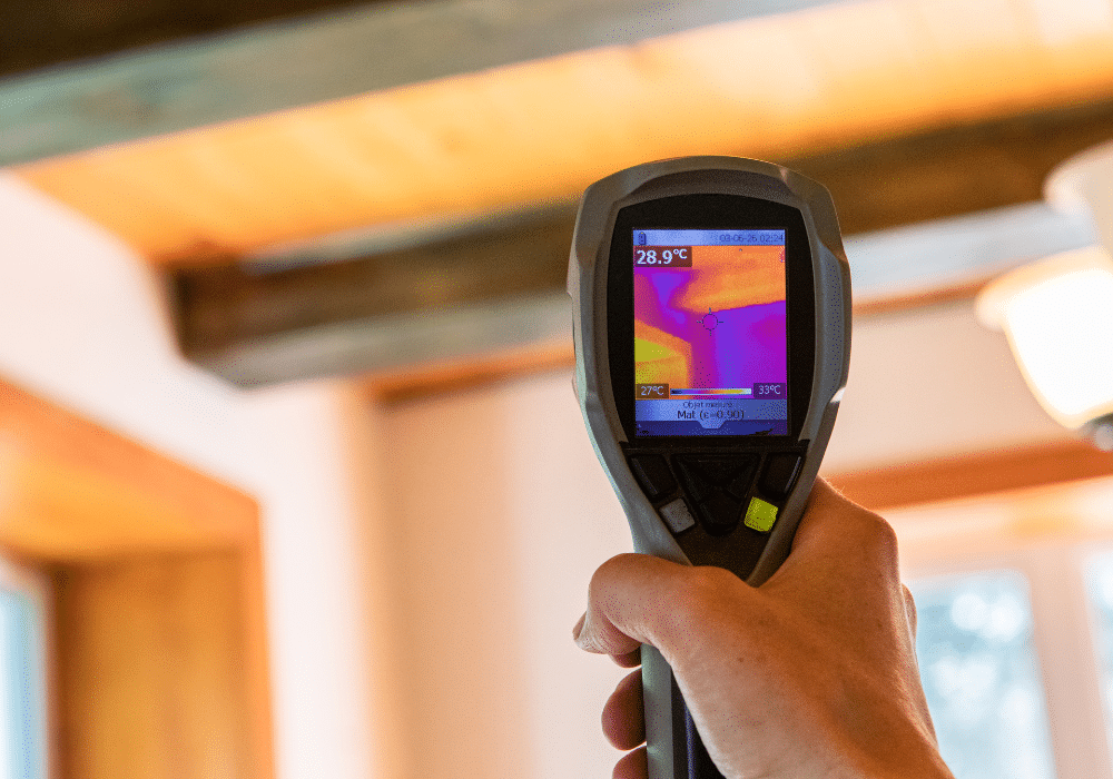 Thermographic building performance survey
