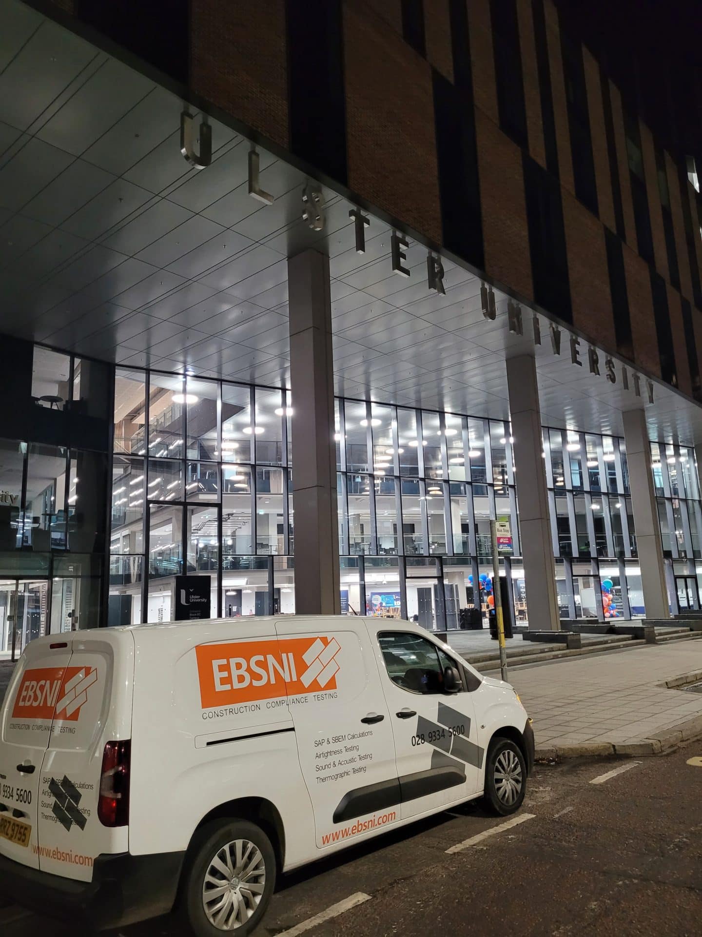 EBSNI site visit at Ulster University Belfast Campus