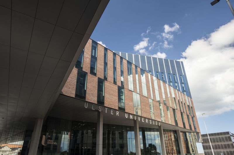 Ulster University Belfast Campus exterior architecture